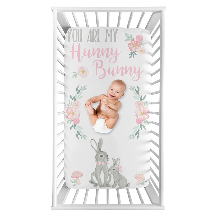 Baby bunny crib sheets sale